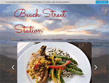 Tablet Screenshot of beachstreetstation.com
